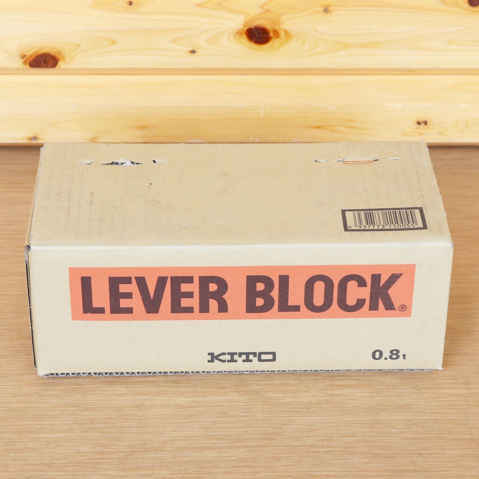 新潟発 キトー レバーブロック LB008 0.8t 2個セット 新品 未開封 