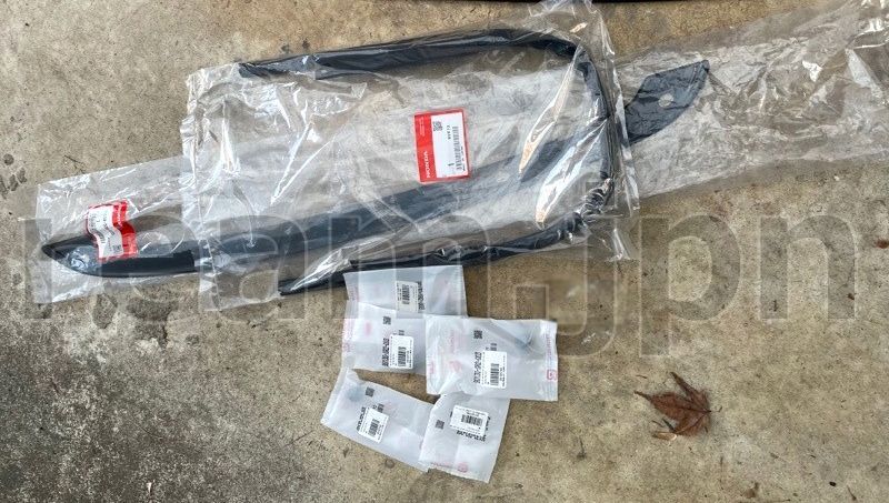 ホンダ純正 S2000 AP1 AP2 フロントバンパー リテーナー シール ボルト セット Honda Genuine Front Bumper Stiffener Seal Bolt JDM