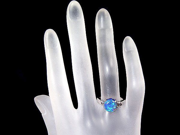ジュエリー極】超希少宝石！大粒良質天然ブラックオパール3.04ct＆極上  