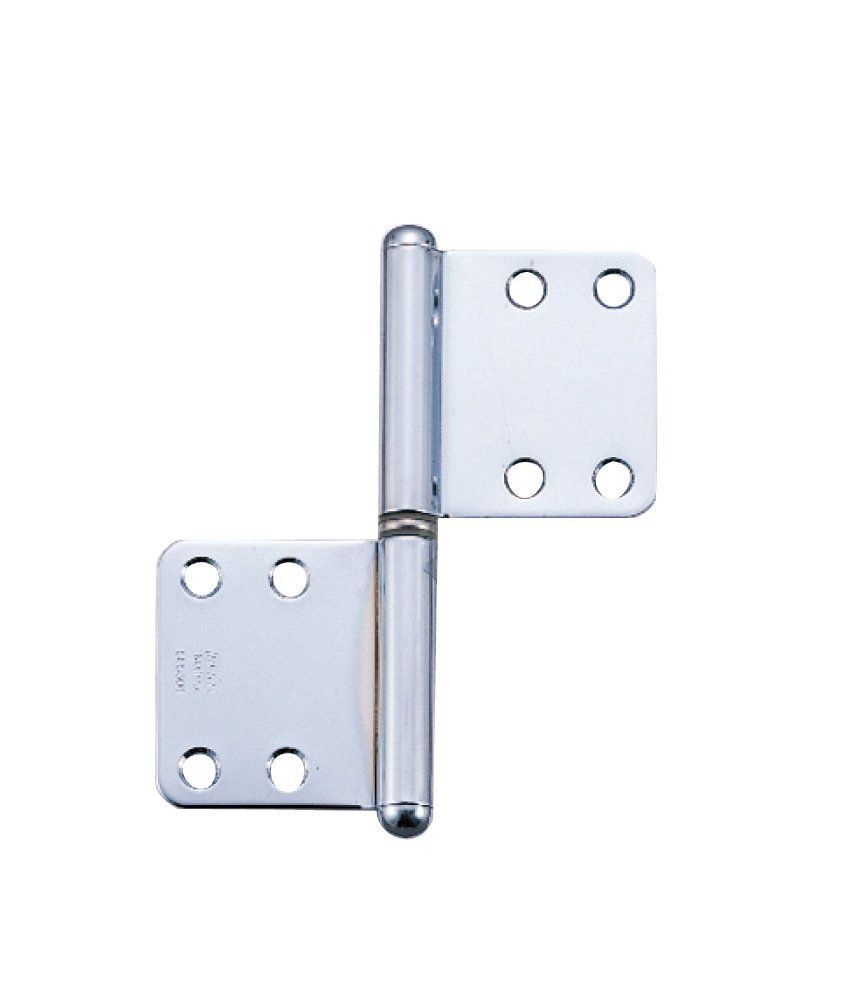 数量 ラウンドコーナー 兼用面付旗蝶番 クローム 195 KM-2 R KM 2-R-4 ベスト