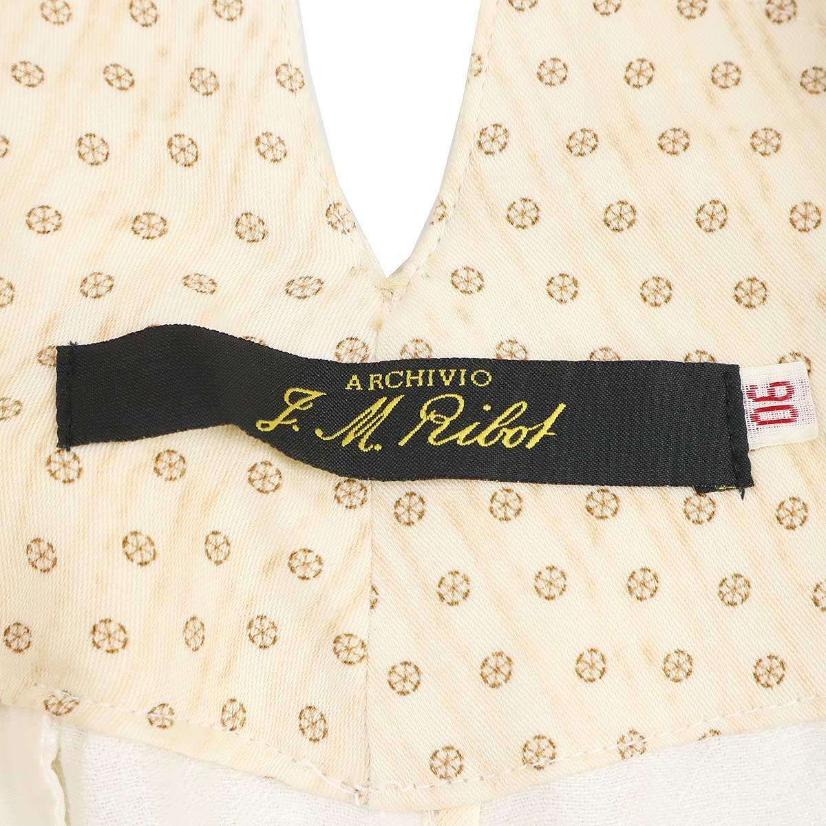 Archivio.j.m.ribot ハイウエストパンツ ARCHIVIO J.M. Ribot アルキビオ J.M. リボット アンティーク