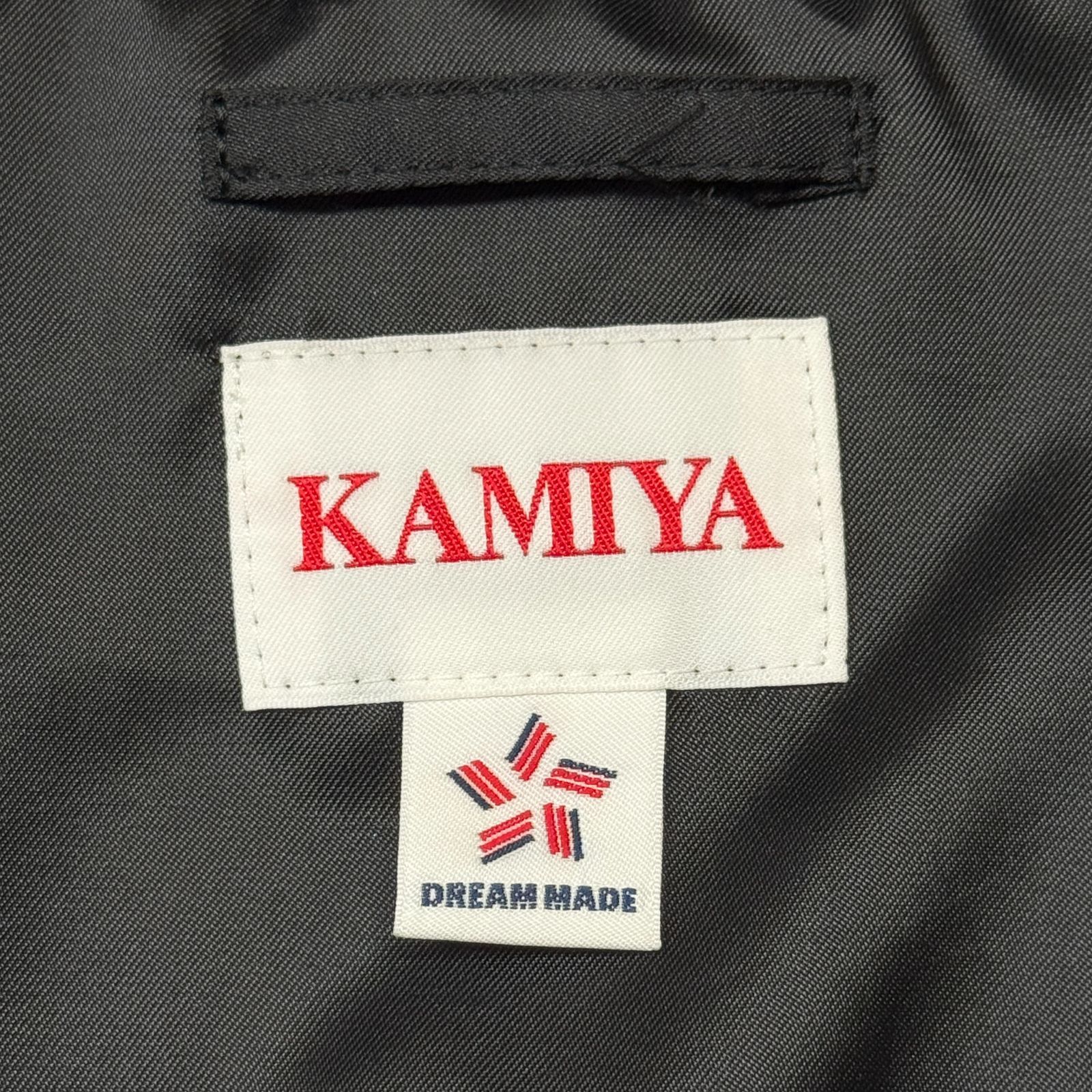 KAMIYA 25SS トロンプルイユ プリント ブルゾン 参考上代154000円 KAMIYA 25SS Trompe I'oeil Print Blouson