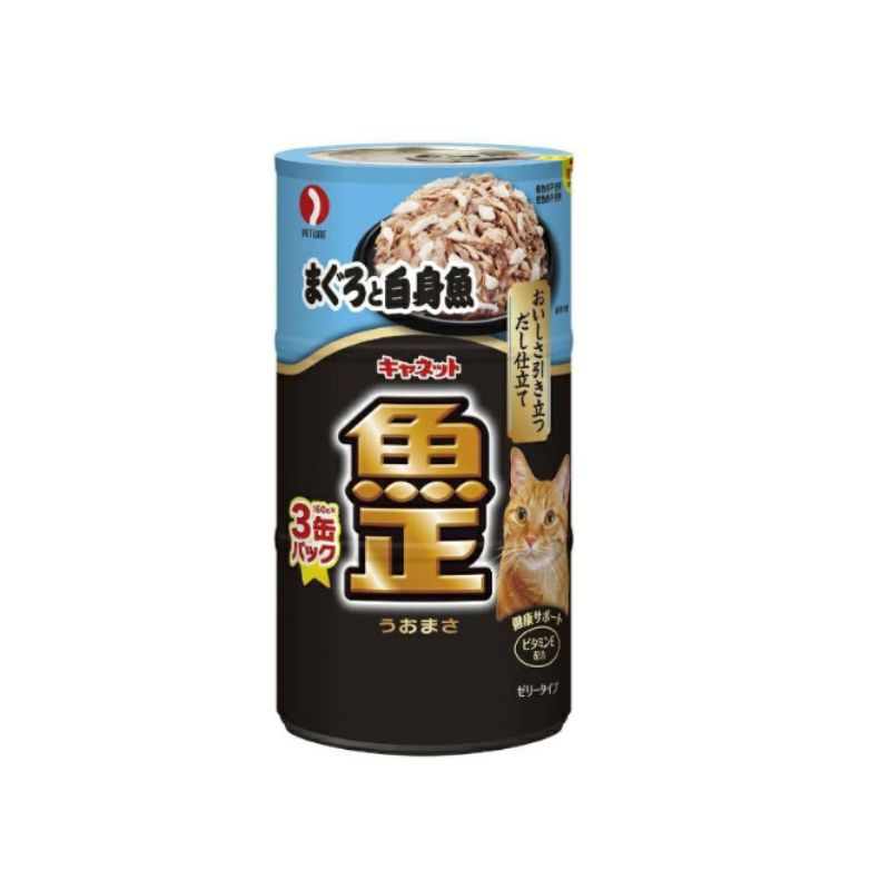 キャネット　魚正　かつお　３缶パック×１７+１  計５２缶 キャネット魚正かつお3缶パック×17+1 計52缶