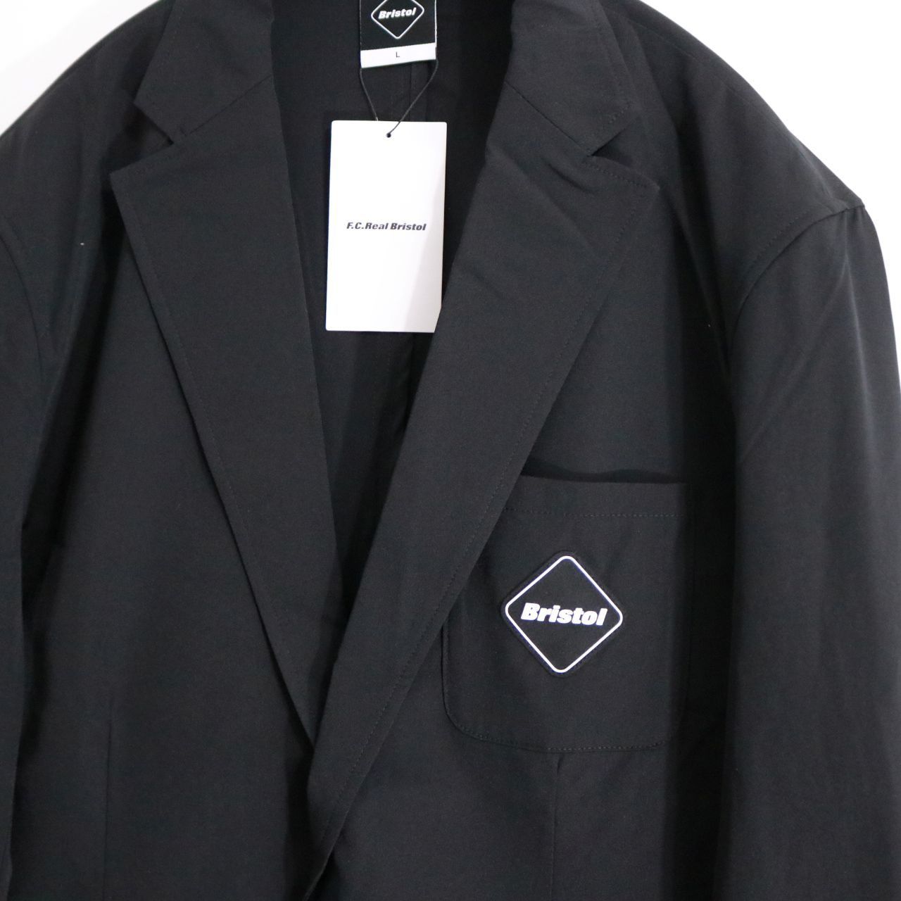新品】F.C.R.B. エフシーアールビー L メンズ カジュアルジャケット 黒 