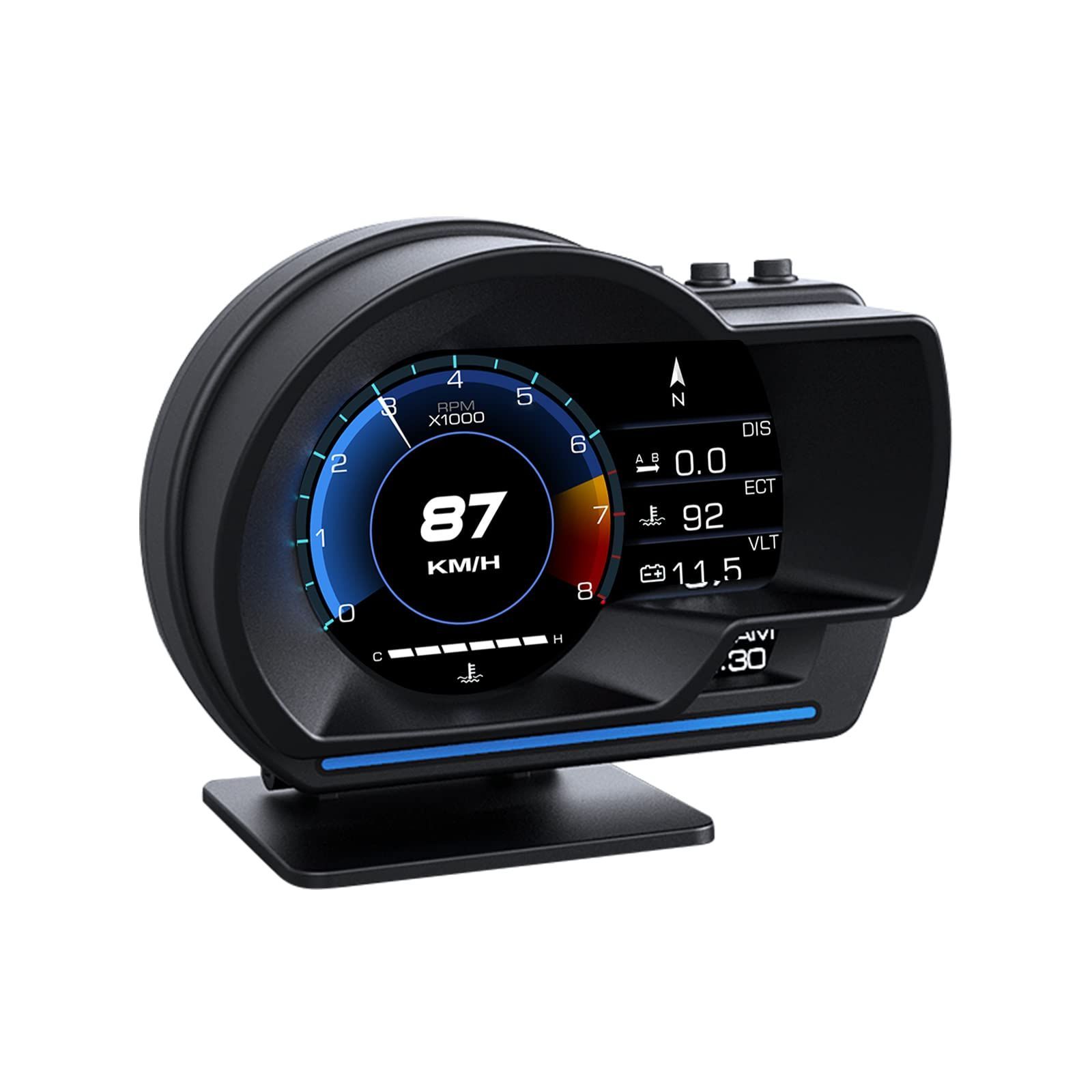 数量限定】obd2 マルチメーター、HUDヘッドアップディスプレイAP