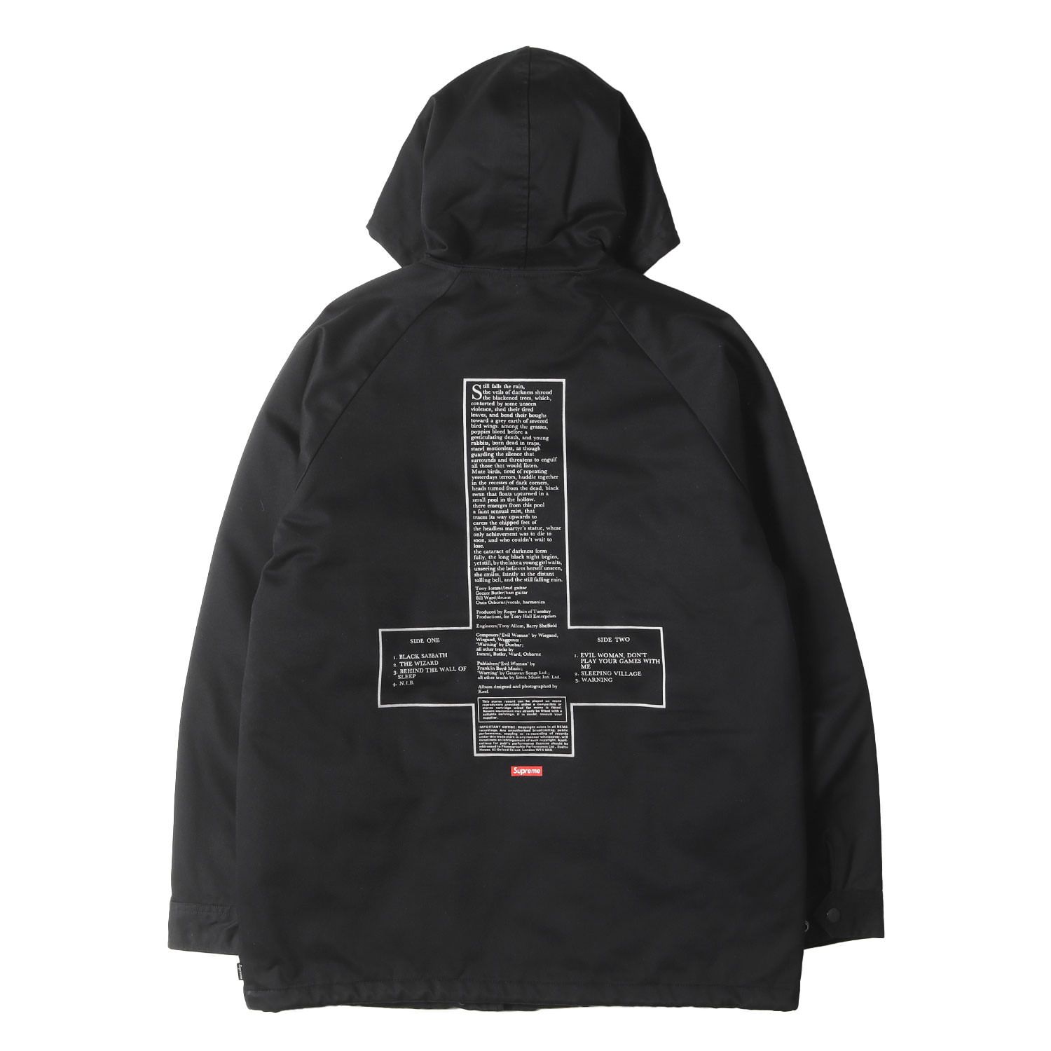 Supreme シュプリーム ジャケット サイズ:M / Black Sabbath T/Cツイル 
