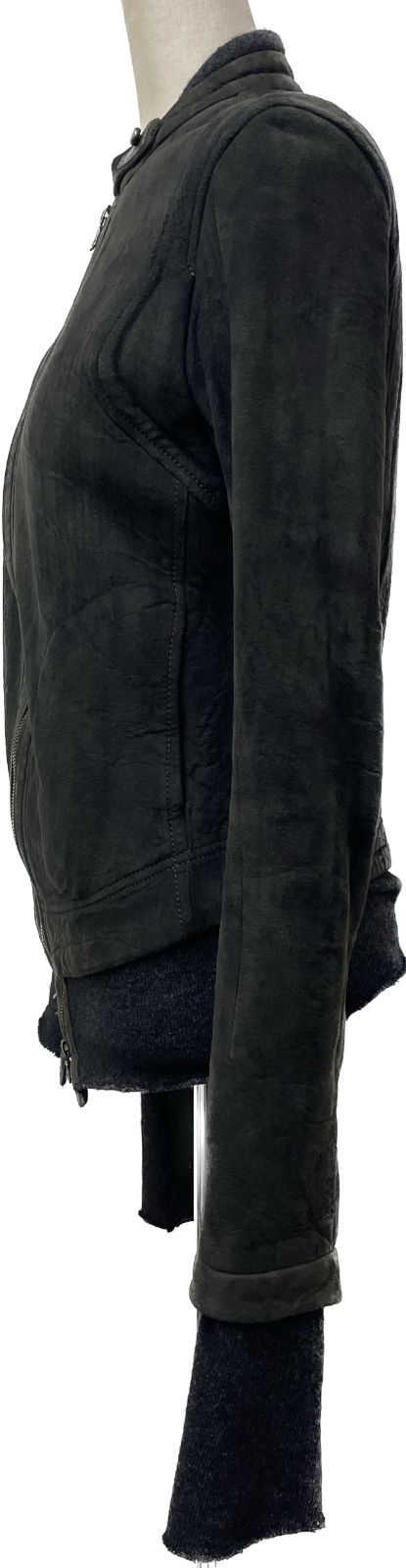 アイザックセラム Isaac Sellam ストレッチ ヌバック レザー