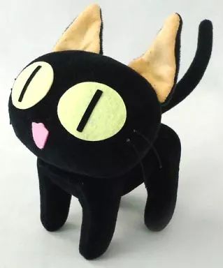 中古】ぬいぐるみ 黒猫様 ぬいぐるみ 設定リアルサイズ 「LD