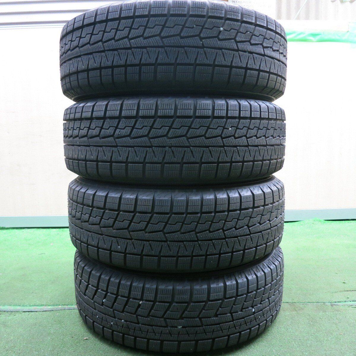 超バリ溝！21年！ほぼ10分☆スタッドレス 195/60R15 ヨコハマ アイス 