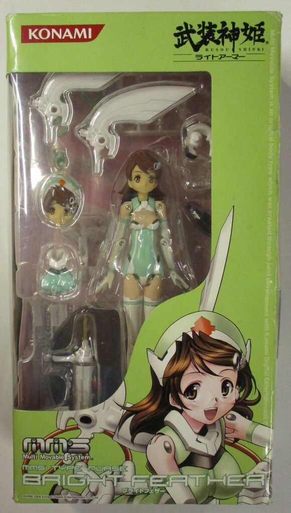 武装神姫BC ブライトフェザー　UR ナース型MMS ブライトフェザー 武装神姫ライトアーマー コナミ