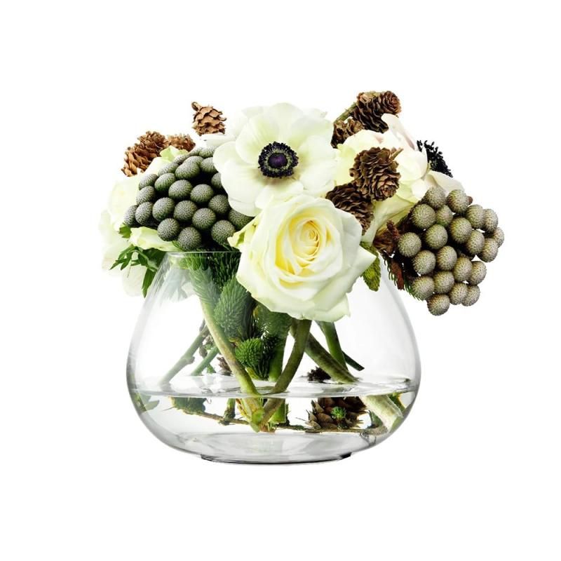 LSA エルエスエー フラワーベース 花器 TABLE ARRANGEMENT クリア 高さ12cm FLOWER フラワー G594-11-301