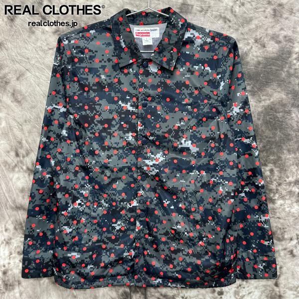 コムデギャルソン × シュプリーム 2013SS コーチジャケット Sサイズ Supreme×COMME des GARCONS/シュプリーム×コムデギャルソン