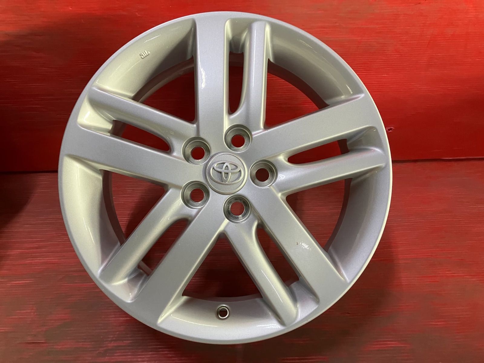 ホイール 16x5.5 45 100 5H トヨタ NCP120 ラクティス純正 4本SET