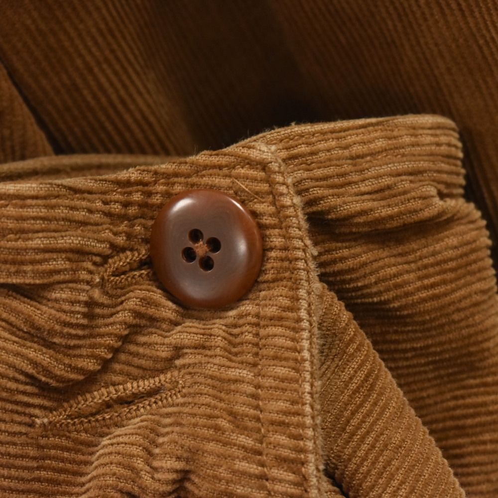 KAPITAL (キャピタル) コーデュロイチェスターロングコート ブラウン