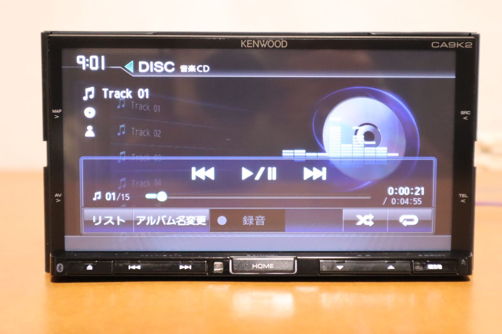 KENWOOD ケンウッド MDV-X500R マツダ純正 CA9K2 彩速ナビ