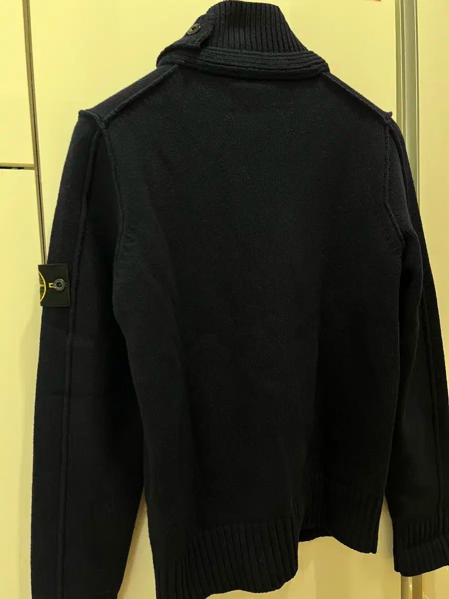 STONE ISLAND ストーンアイランド ネイビー ジップアップ カーディガン M ほぼ