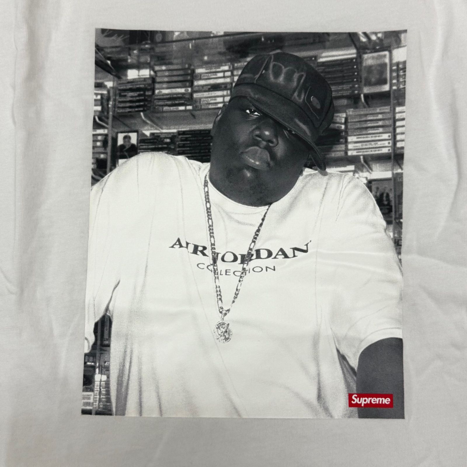 Tシャツ・カットソー Supreme x Jordan Biggie S/S Top White Supreme