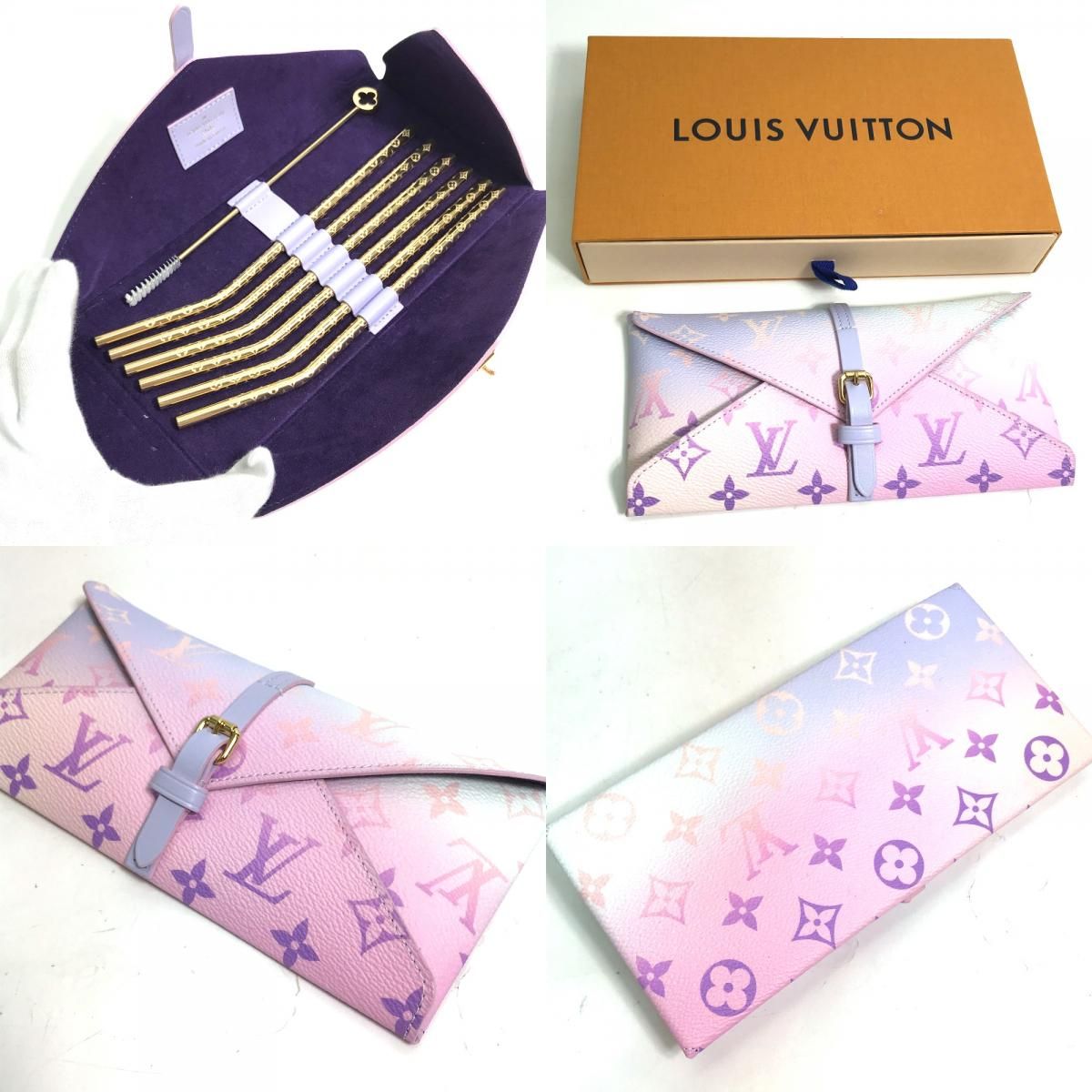 LOUIS VUITTON ルイヴィトン 雑貨 エテュイ・6 パイユ GI0752 メタル