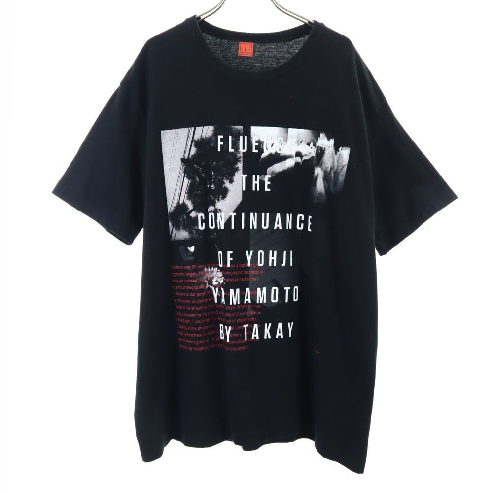サイト 日本製 TAKAY コラボ 半袖 Tシャツ L ブラック S'YTE ヨウジヤマモト メンズ