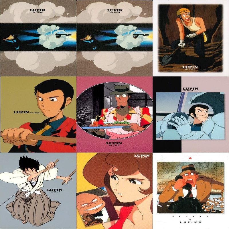 ルパン3世　カードコレクション 2025年最新】Yahoo!オークション -ルパン三世 カード(アンティーク