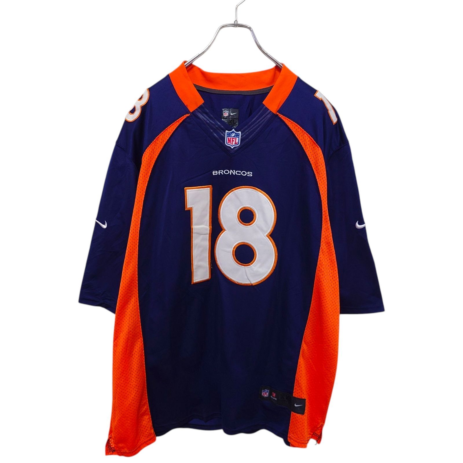 ☆NIKE☆ NFL デンバー・ブロンコス マニング ゲームシャツ C