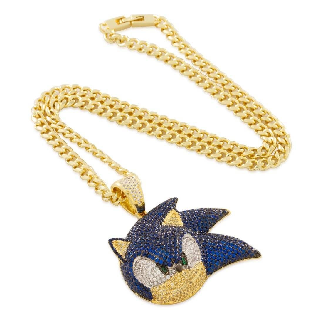 日本未入荷 【 KING ICE 】SONIC HEDGEHOG NECKLACE ブルー - メルカリ