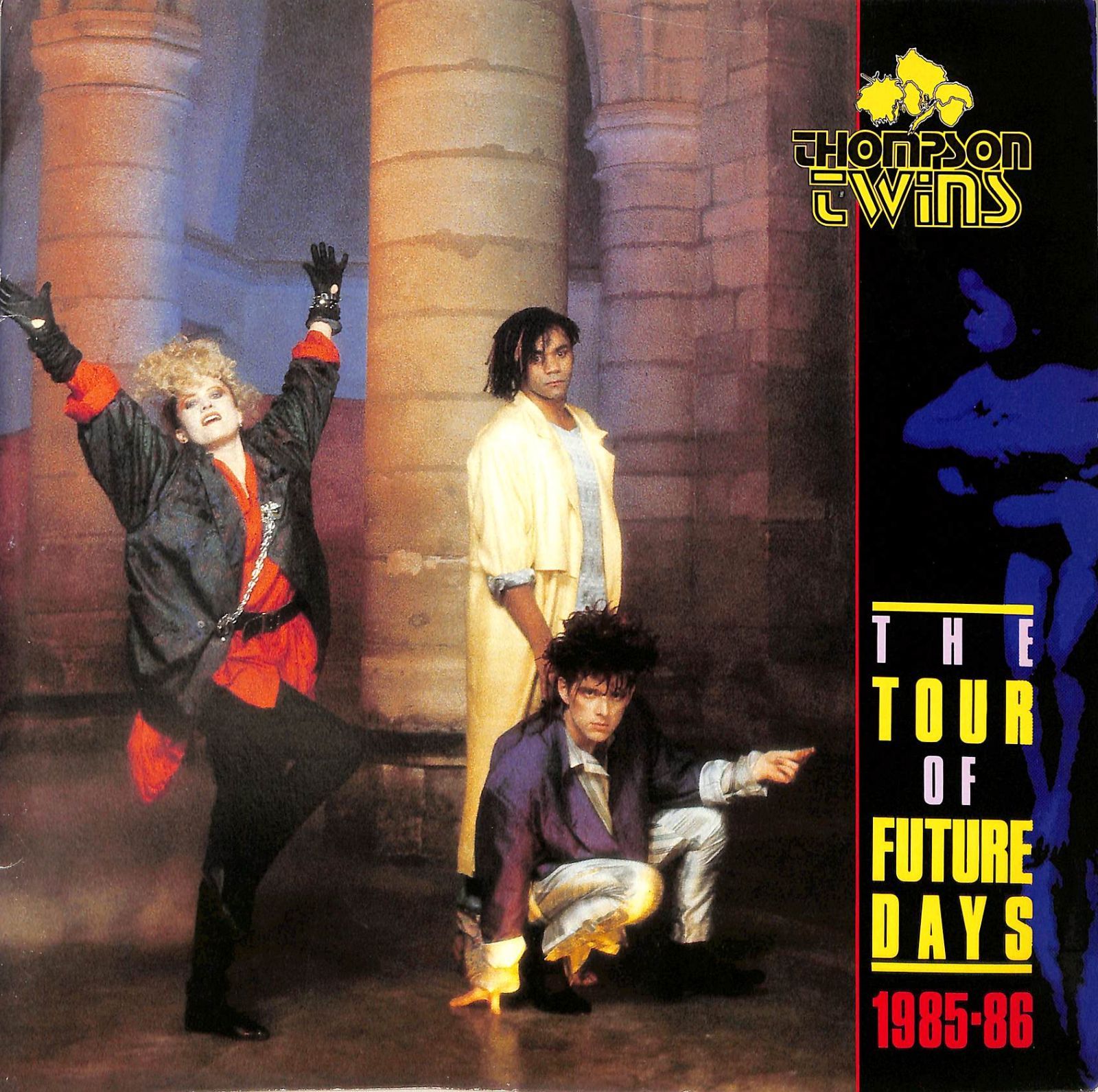 Thompson Twins The Tour Of Future Days 1985-86 ツアー パンフレット / トンプソン ツインズ コンサート