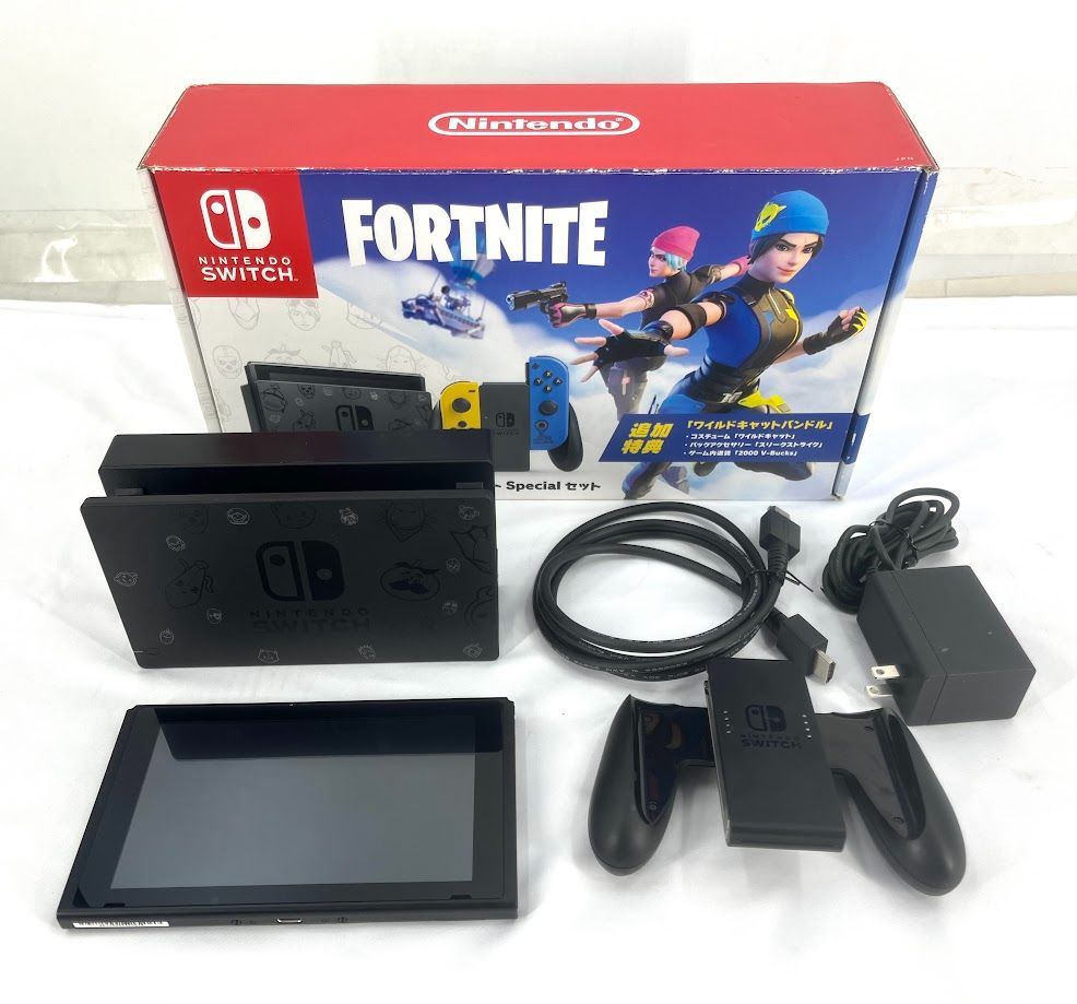 美品】 Nintendo Switch フォートナイトSpecialセット (ジョイコン・ストラップ・付属ソフト欠品) A0712 0829ML004  0120240826100710 - メルカリ