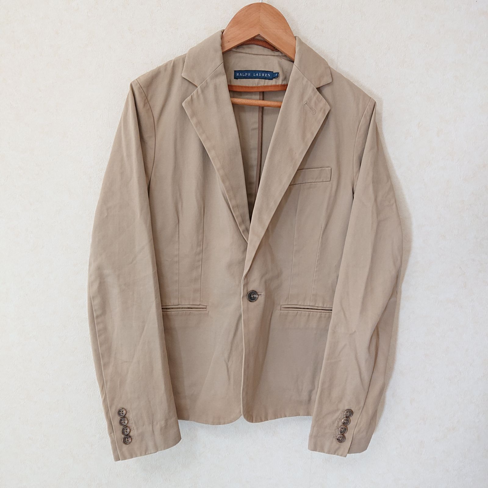 w^)b RALPH LAUREN ラルフローレン テーラード ジャケット オフィス 