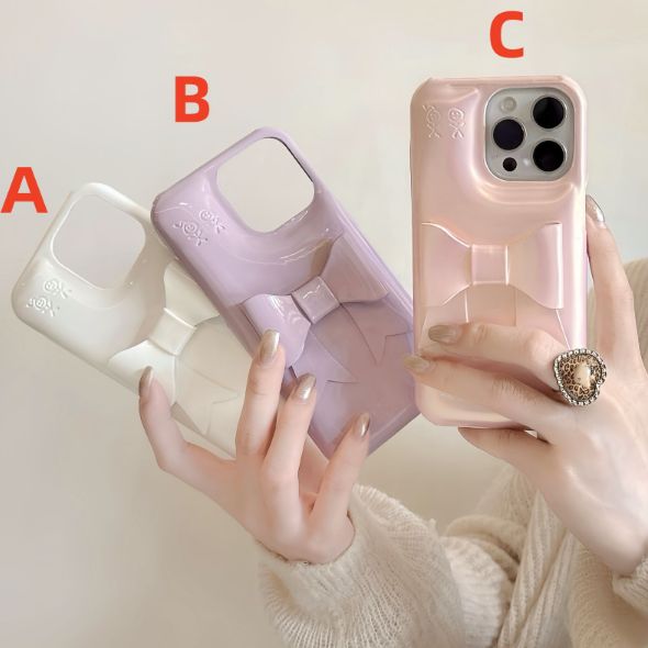 Urban Sophistication iPhone15pro ケース リボン Urban Sophistication The Soap Case◇BOWリボン iPhoneケース