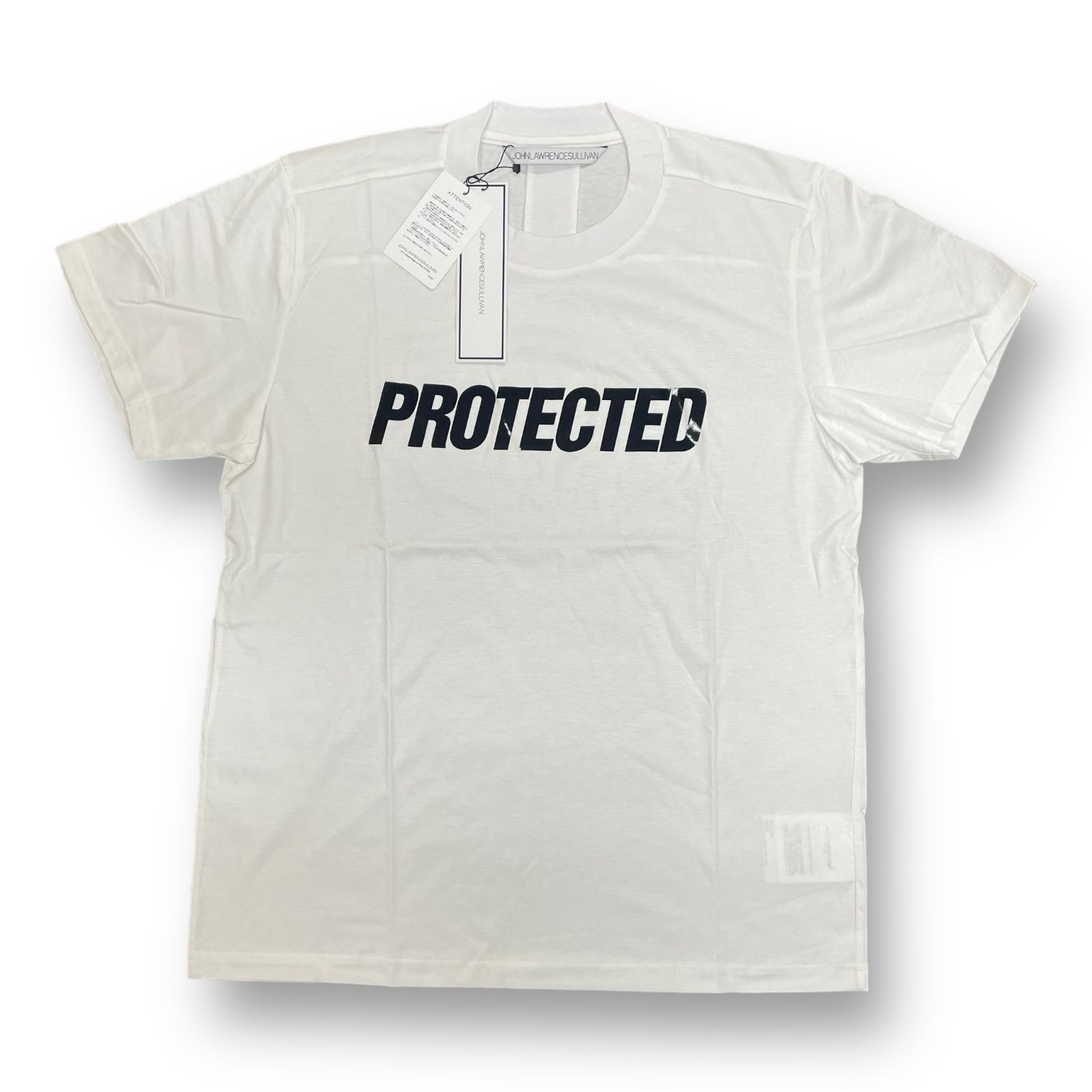 定価19800円 未使用 JOHNLAWRENCESULLIVAN PROTECTED PRINT T-SHIRT プリント Tシャツ  ジョンローレンスサリバン 5B005-0321-30 S