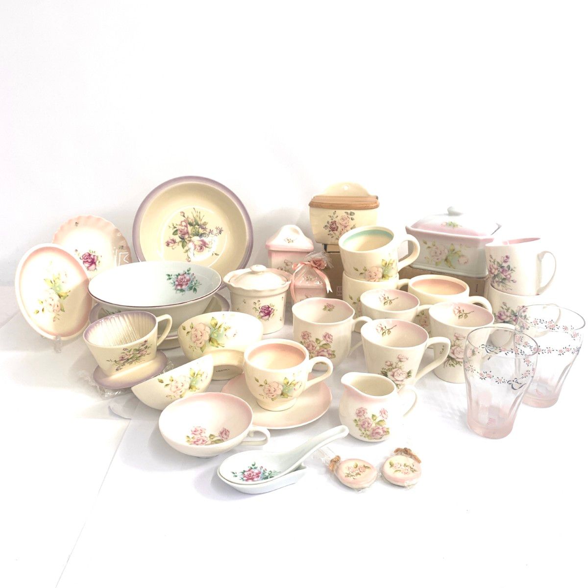 imane イマン 皿 カップ マグネット 洋食器 まとめセット 陶器