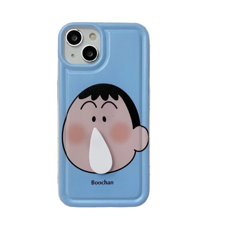 iPhone - ぼんちゃん 楽天市場】フィギュア付 クレヨンしんちゃん スマホケース
