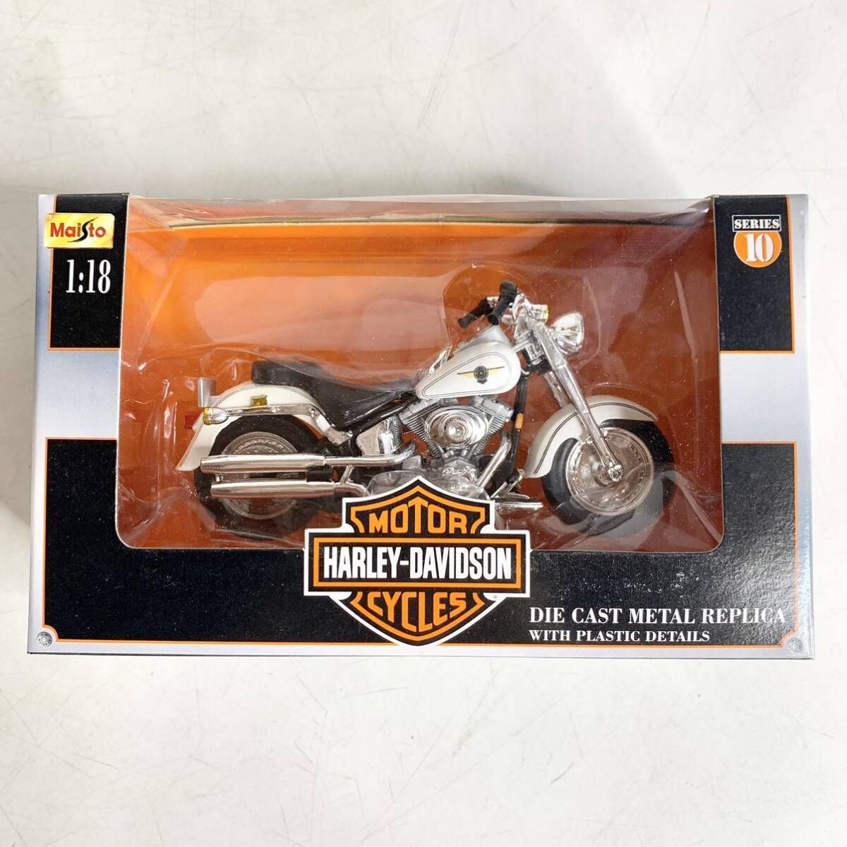 ハーレー1:10模型 （ハーレーダビッドソン FLH クラシック