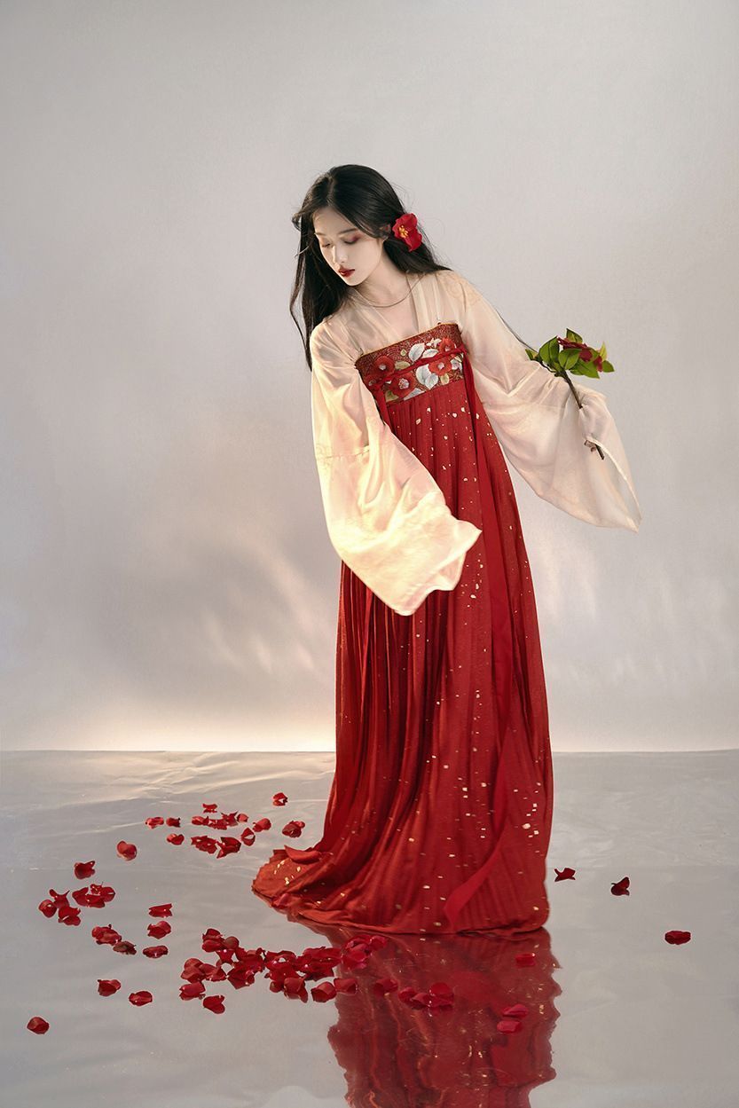 中華風ワンピースドレス古風チャイナドレスステージ衣装漢服中華服大袖シャツ唐製改良コスプレチャイナ服衣装仮装レディー