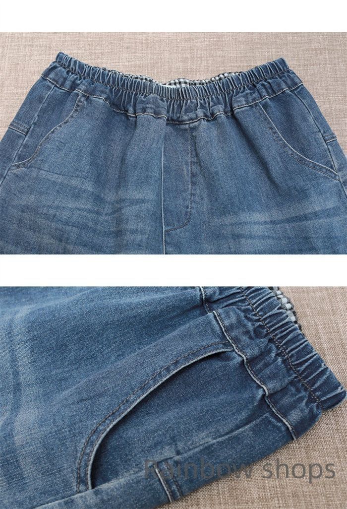 デニムパンツ 春 レディース ワイドパンツ バルーンパンツ ボトムス ジーパン チノパン 刺?花柄 森ガール デニム 無地 ズボン ウエストゴム 大きいサイズ 柔ら デニムパンツ 春 レディース ワイドパンツ バルーンパンツ