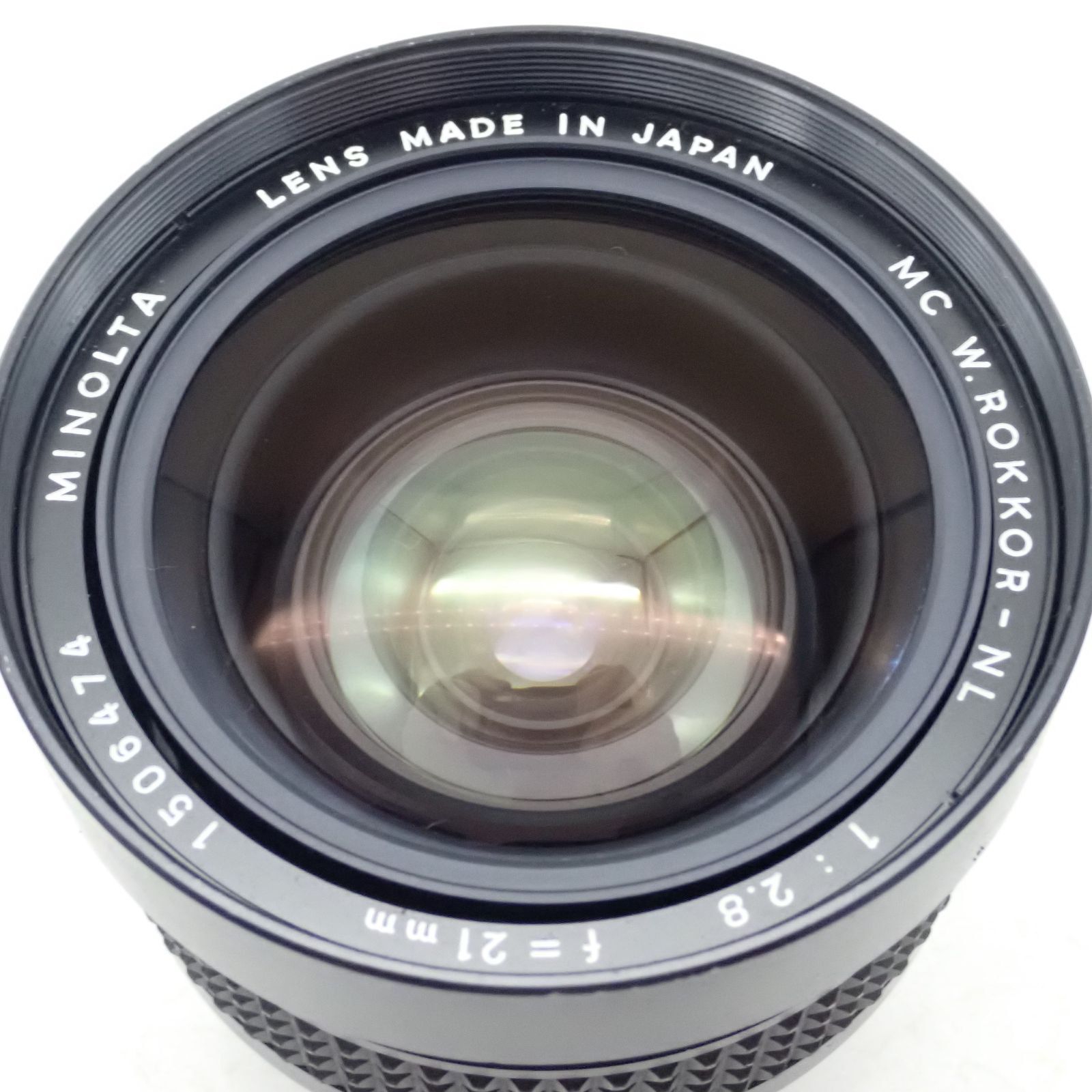 MINOLTA MC W.ROKKOR-NL 21mm F2.8 ミノルタ SR/MDマウント 交換レンズ