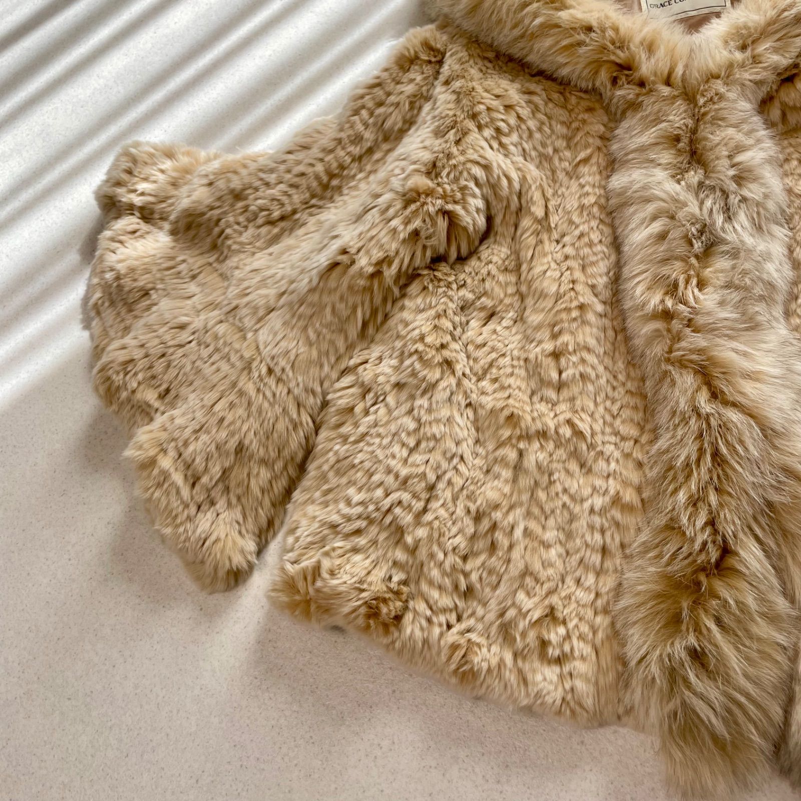 GRACE CONTINENTAL グレースコンチネンタル 定価9.5万 ファーコート