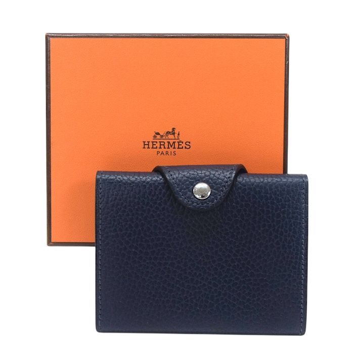 人気！【HERMES】イリアーデ  コンパクトウォレット スタイリッシュ♪】エルメス イリアード コンパクトウォレット