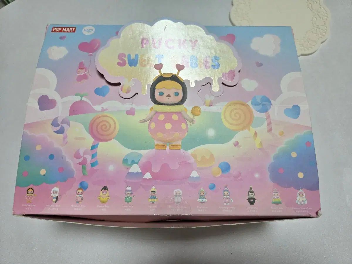 popmart pucky ポップマート プッキー 4点セット 緑オレンジ青 popmart