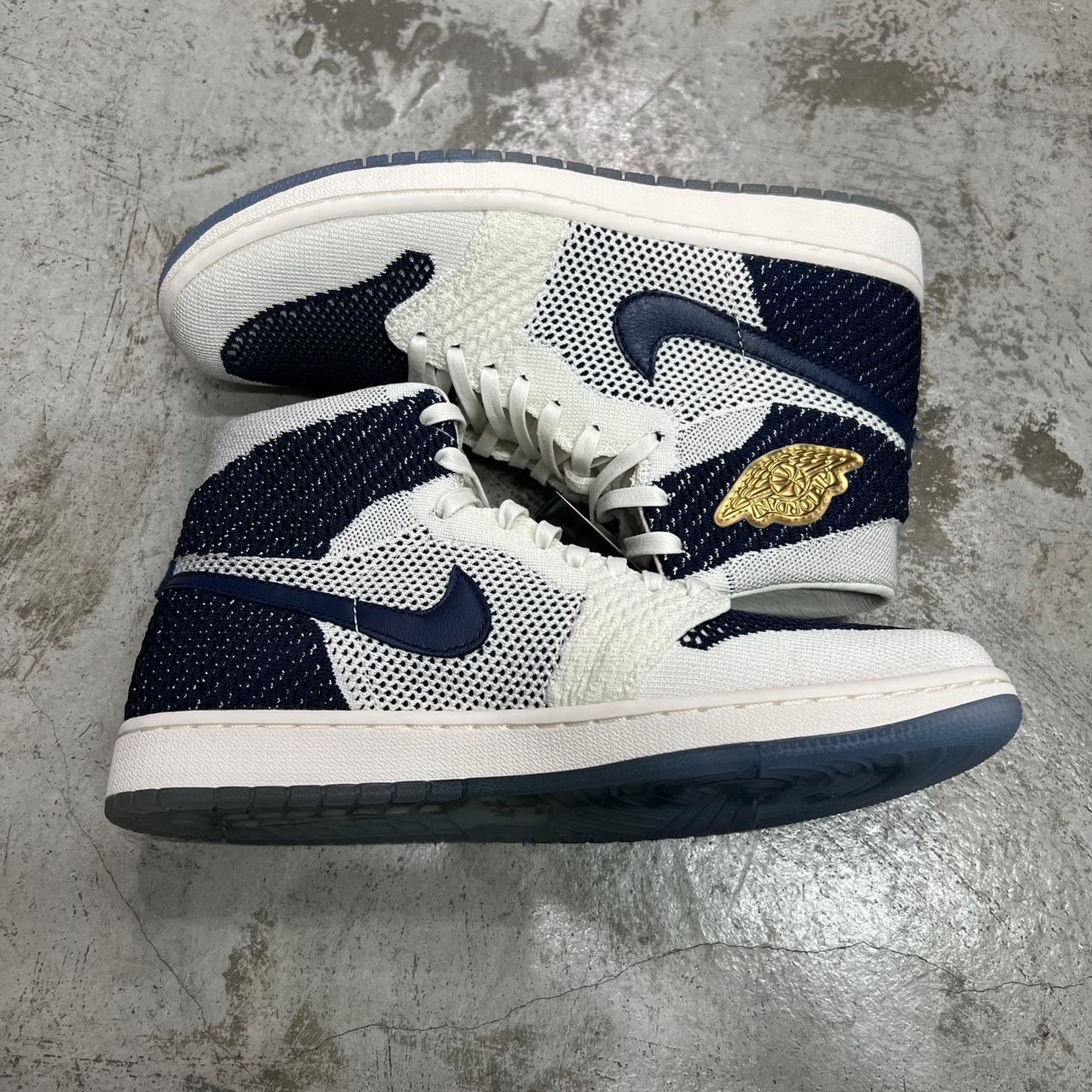 国内正規 NIKE AIR JORDAN 1 RETRO HIGH FLYKNIT DEREK JETER RE2PECT デレクジーター  フライニット ジョーダン1 スニーカー AH7233-105 ナイキ 27.5cm 79813A1 - メルカリ