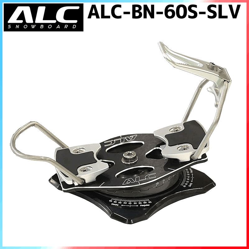 ALC スノーボードビンディング シルバーSサイズ アルペンスノーボード ビンディング 25/26 ALC BINDING カラーSILVER