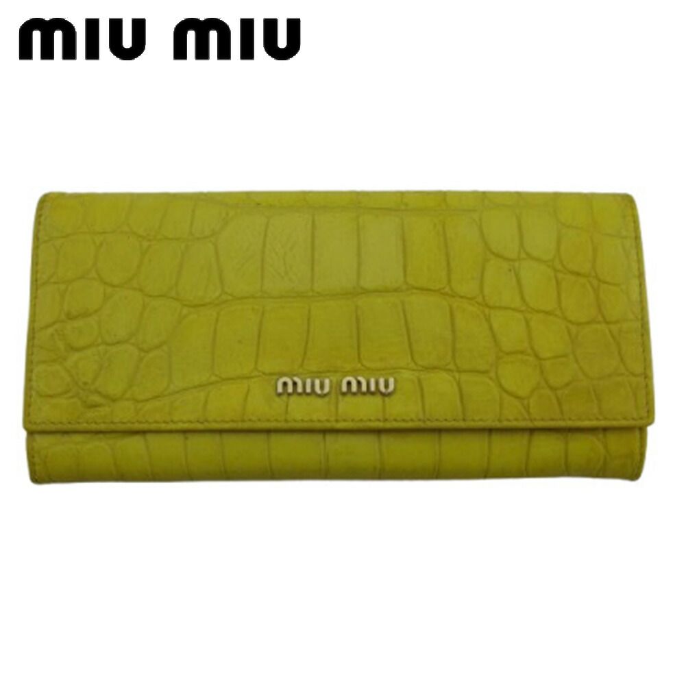 miumiu ♡ 財布 楽天市場】ミュウミュウ 財布 MIUMIU レディース 二つ折り長財布