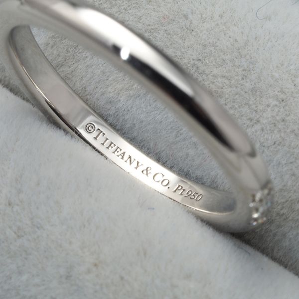 専用 ティファニー フォーエバー ウエディングバンドリングPt950 6号 ティファニー リング ダイヤ ダイヤモンド フォーエバーバンド