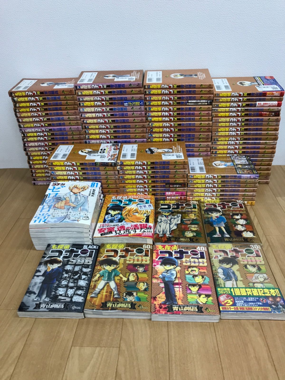 ☆名探偵コナン 1～107巻コミックセット 未開封あり 8種類おまけ