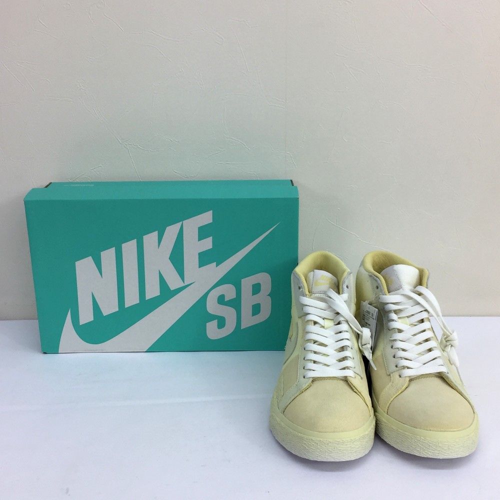 未使用品 NIKE ナイキ DR9087-700 レモンウォッシュ SBズームブレーザーミッドプレミアム  28cm メンズ スニーカー