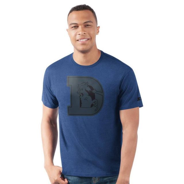 【送料無料】 スターター メンズ Tシャツ トップス Men'sStarter Royal Denver Broncos Prime Time T-Shirt Den Blue