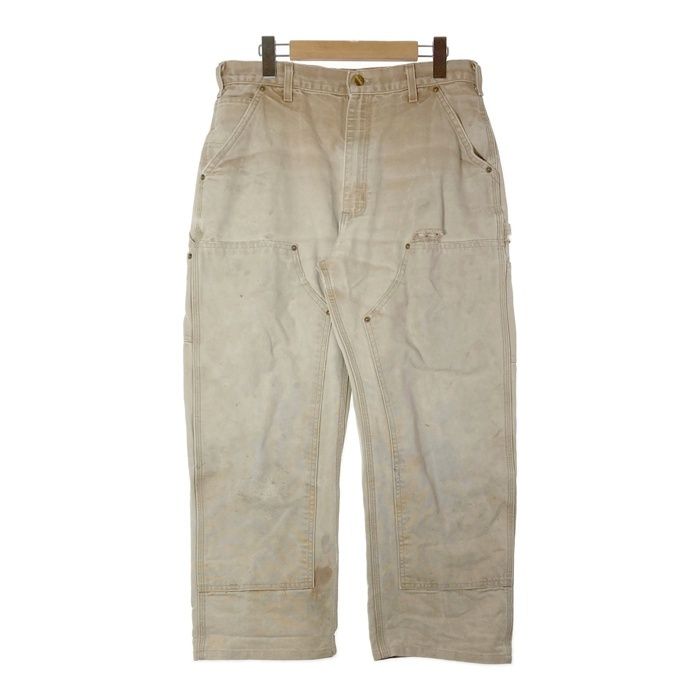 Carhartt カーハート B01BRN ダック ダブルニー ペインターパンツ メキシコ製 ブラウン size34