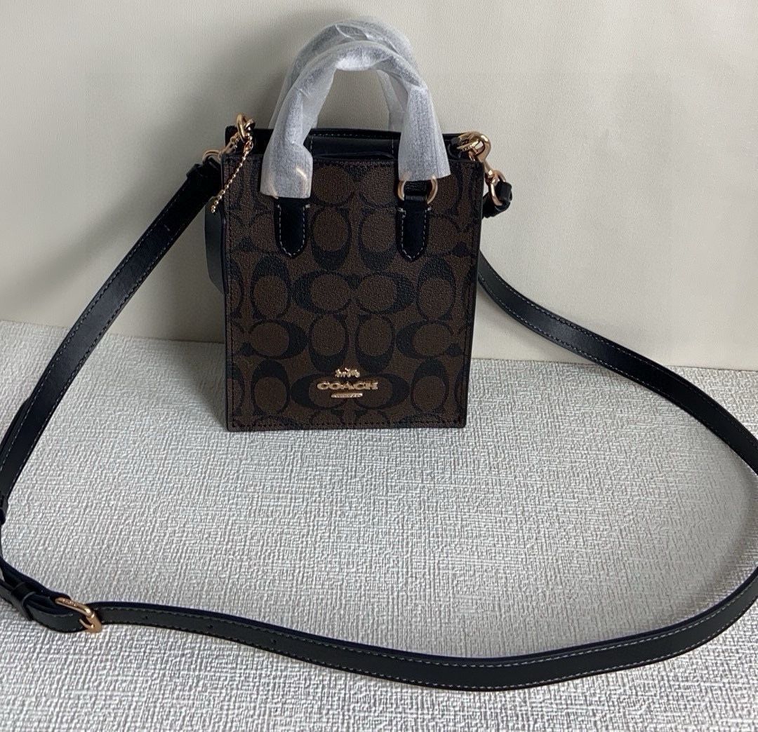 COACH コーチ ショルダーバッグ ミニバッグ 新作 ブラウン 未使用  