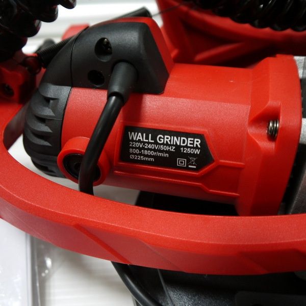 Bokuyoku 電気ドライウォールサンダー 折りたたみサンダー ♥ 800-1800回転|分 225mm 壁面平滑化 天井磨き 角研磨≡DT6359